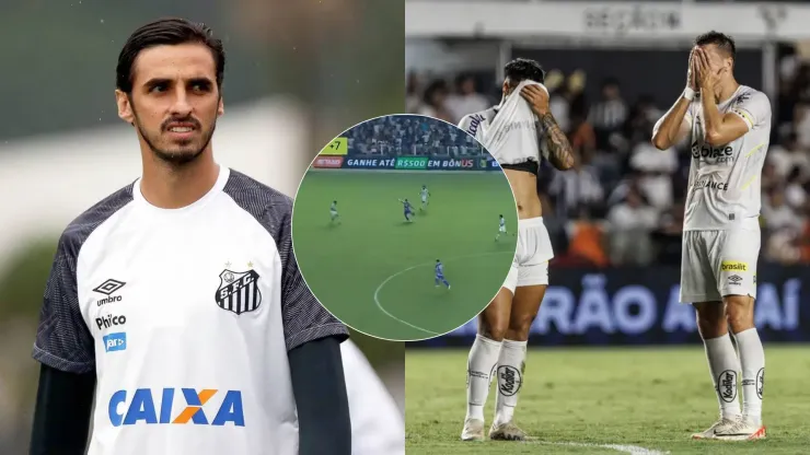 Santos, ex equipo de Bryan Ruiz, descendió en Brasil por un gol insólito.
