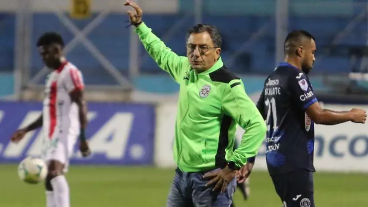 Salomón Nazar lanzó una fuerte crítica al arbitraje tras el Marathón vs Motagua (Gustavo Rocca)
