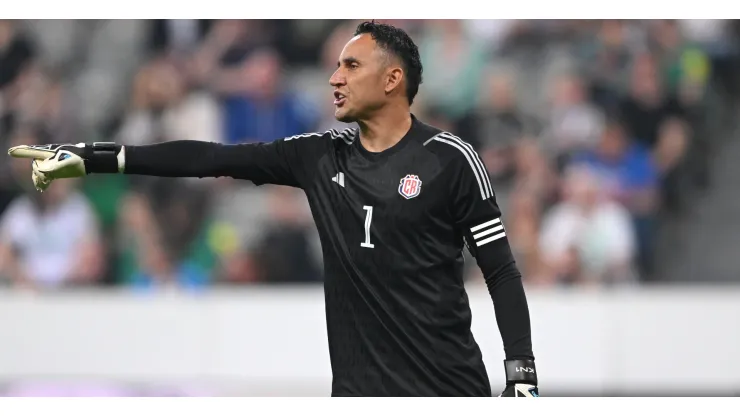 Keylor Navas con la Selección costarricense
