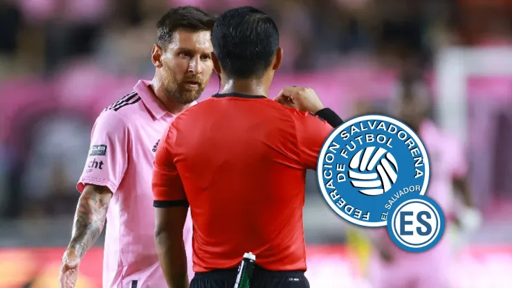 Oficial: El Salvador vs. Inter Miami de Messi ya tiene árbitro designado.
