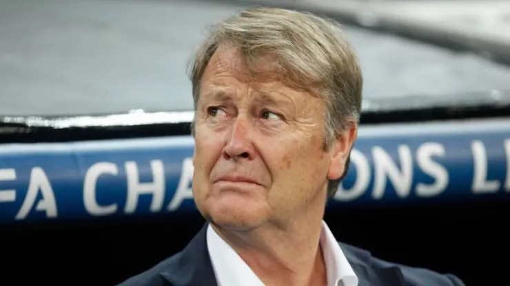 Hareide elogió a su colega en la conferencia
