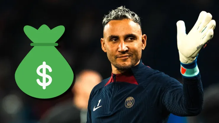 Keylor Navas cobra una salario multimillonario en el PSG. (Foto: Getty Images)
