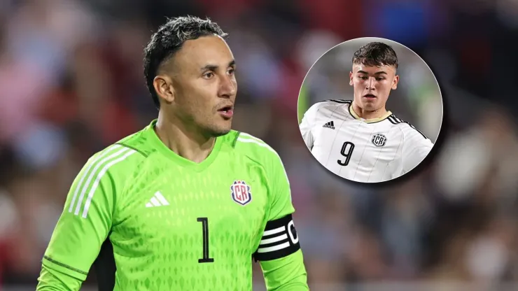 El mensaje de Keylor Navas a Manfred Ugalde y el resto de juveniles de Costa Rica.
