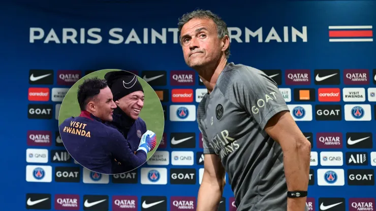 Luis Enrique: su contundente mensaje sobre el PSG sin Keylor Navas y Mbappé.
