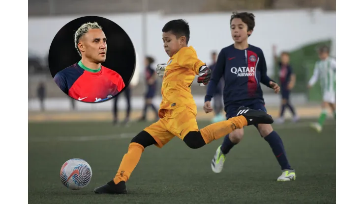 La despedida del hijo de Keylor Navas