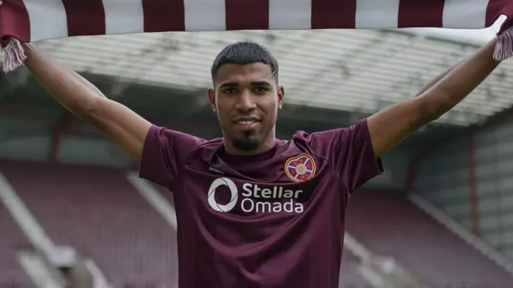 "Increíble": Gerald Taylor causa estruendo con su debut en el Hearts
