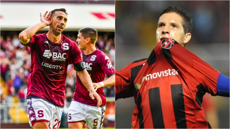 Mariano Torres vs. Pablo Gabas: el enfrentamiento que nadie vio venir entre Saprissa y Alajuelense.
