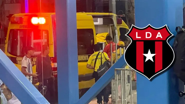 Futbolista de Alajuelense debió ser trasladado a un hospital