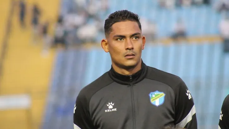 Fredy Pérez, jugador de Comunicaciones.
