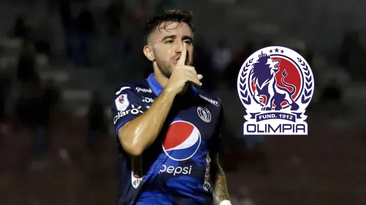 Auzmendi, goleador y figura de Motagua.
