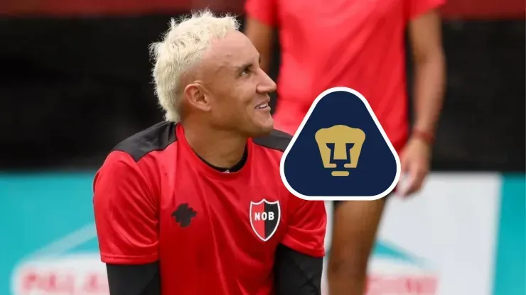 Keylor Navas con Newell’s
