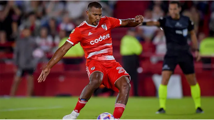 Rondón anotó sus primeros goles en River.
