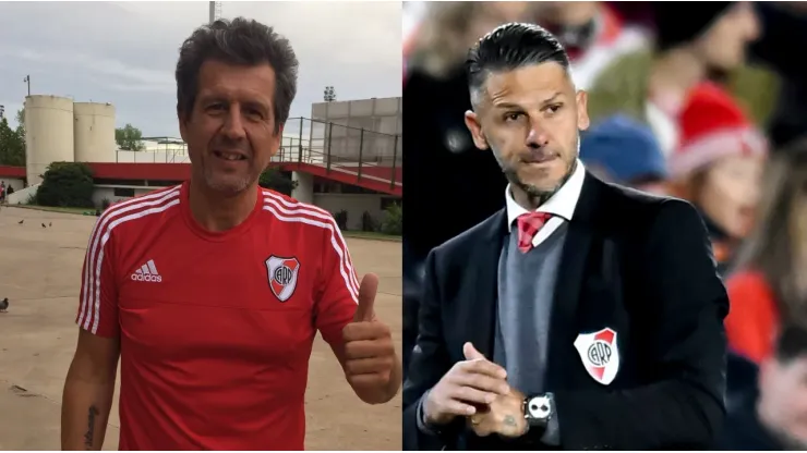 Un ex River bromeó sobre el look de Micho: "Ni se despeina"