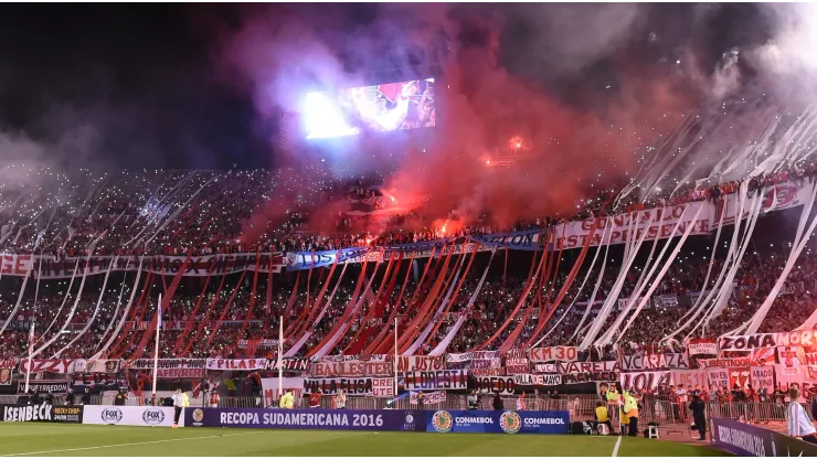 El Monumental se prepara para otra fiesta en el superclásico.
