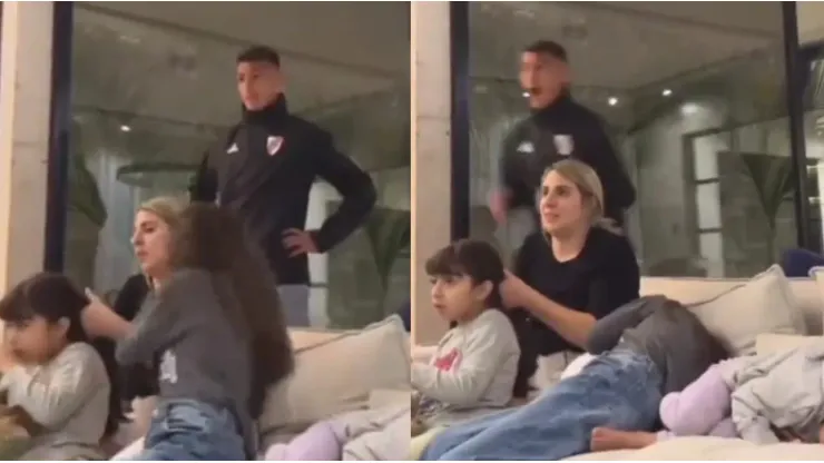 Un hincha más: el ex River que a la distancia festejó como loco el gol de Borja