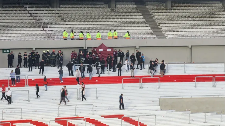 Murió un hincha de River en el Monumental al caer desde la Sívori Alta