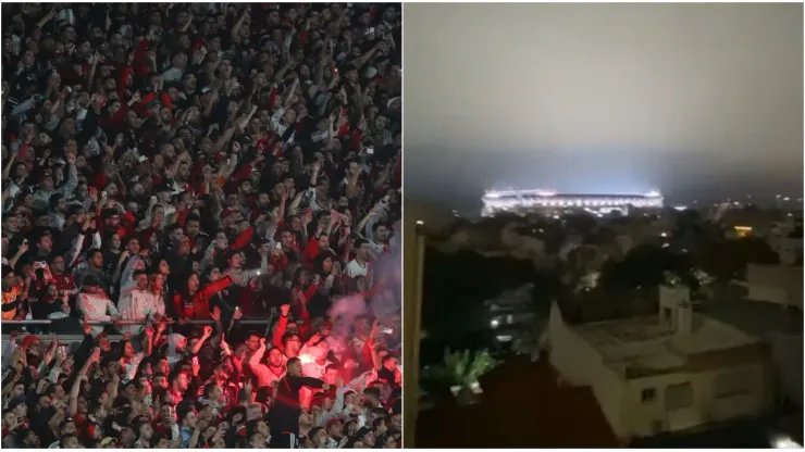 Impresionante video del aliento de los hinchas de River.
