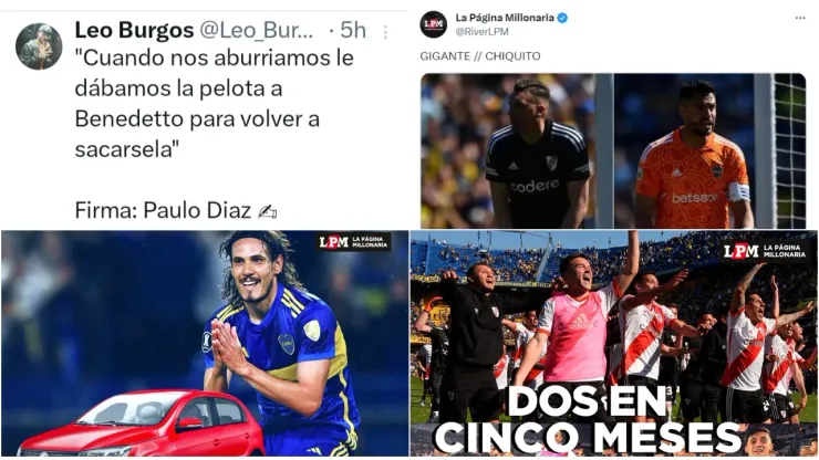 Delirio de los hinchas en las redes.
