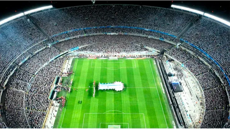 Estadio Monumental.
