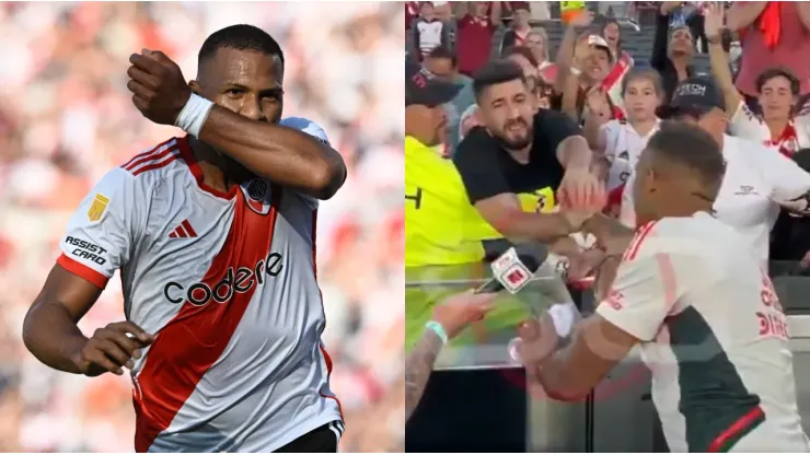 Gran gesto de Rondón con un hincha que le fue a pedir perdón