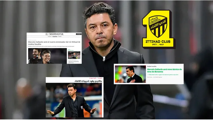 Gallardo será entrenador de Al-Ittihad.
