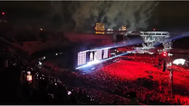 Roger Waters tocó durante más de tres horas en el Monumental.
