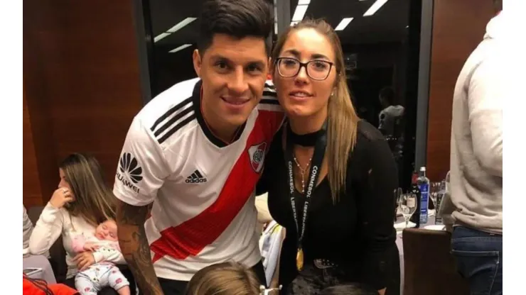 Enzo se despide de River.
