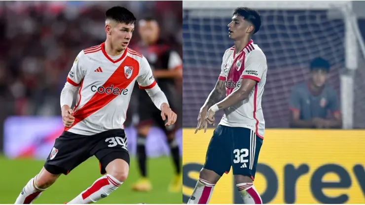 Mastantuono y Ruberto se irán una semana con la selección sub 20 (Fotos: Getty)
