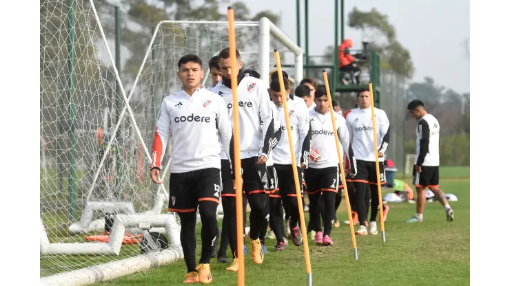 La Reserva de River se prepara para el Superclásico (Foto @RiverPlate).
