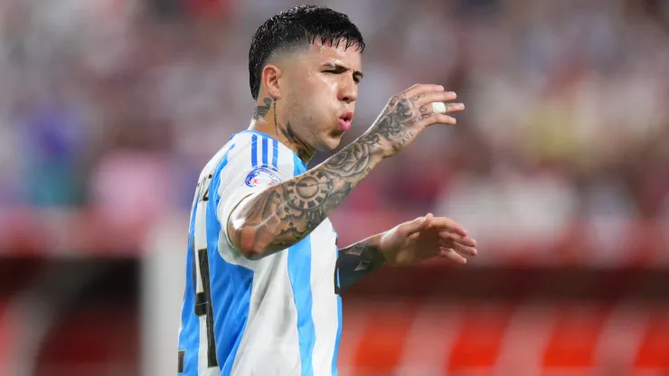 Enzo Fernández será nuevamente titular en la mitad de la cancha de Argentina.
