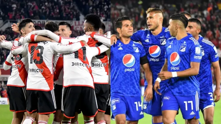 River se mide con Millonarios en el Monumental.
