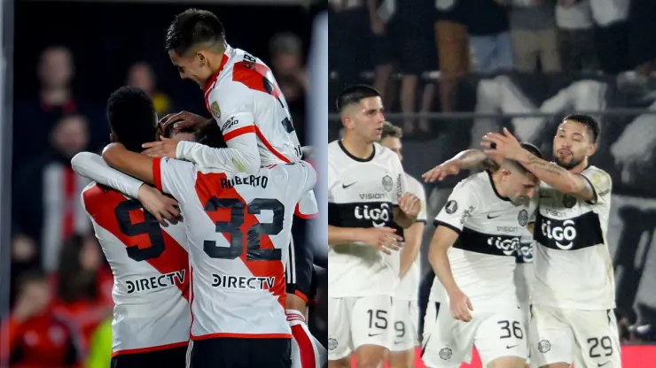 River vs. Olimpia: cómo llegan y posibles formaciones (Fotos: Getty).
