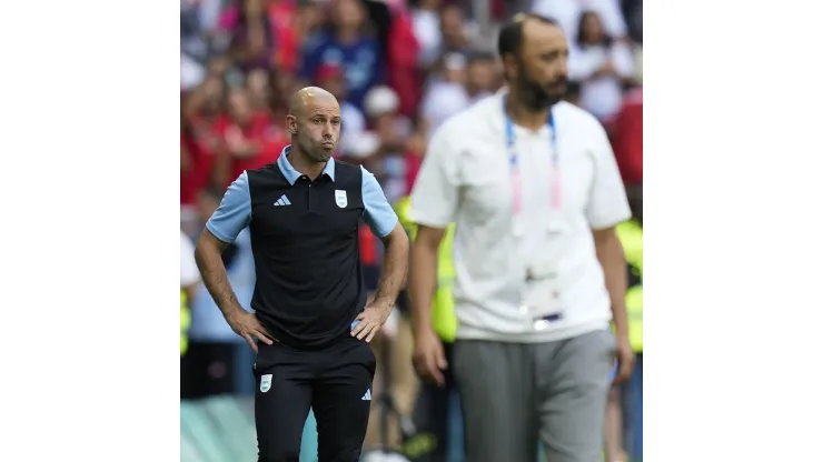 Javier Mascherano, entrenador de la Selección Argentina Sub 23 en los Juegos Olímpicos París 2024.
