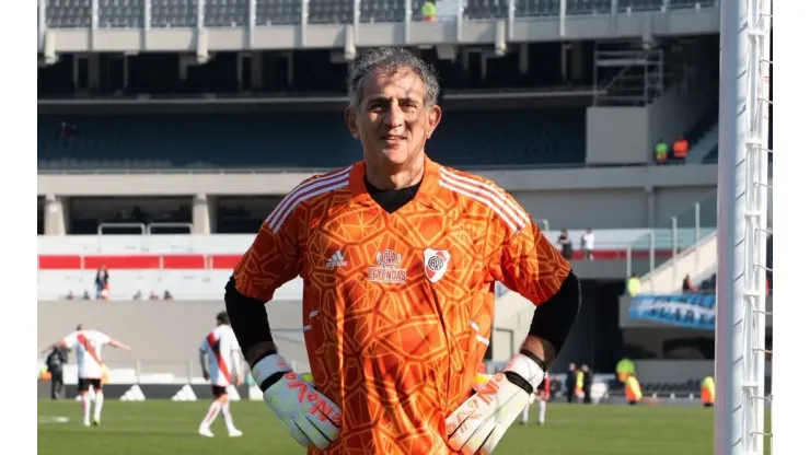 Javier Sodero, nuevo entrenador de arqueros de River.
