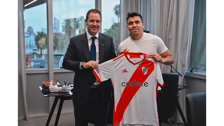 Marcos Acuña fue presentado como refuerzo de River: cuánto costó su pase