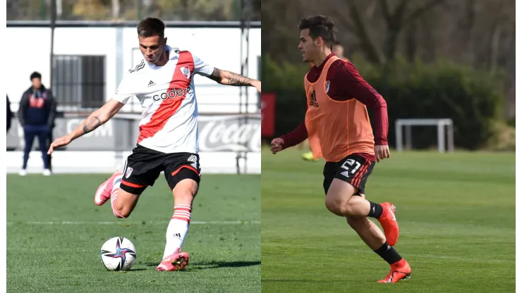 Los dos jugadores de River que esperan ofertas.
