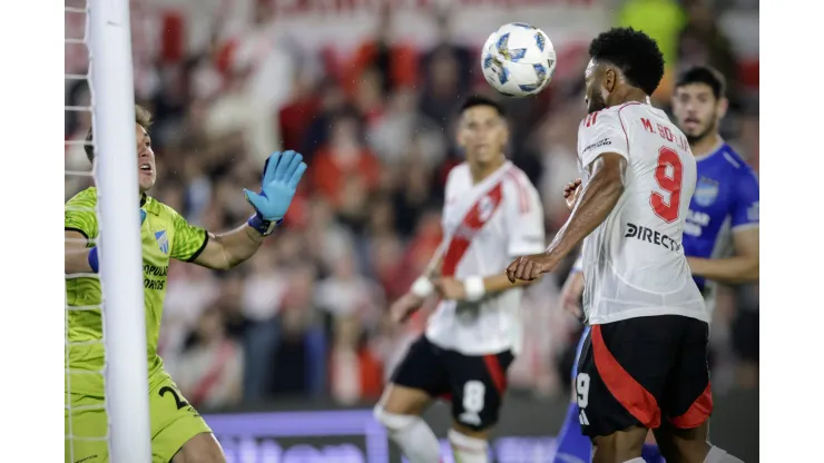 Miguel Borja. River Plate vs Atletico Tucuman.
