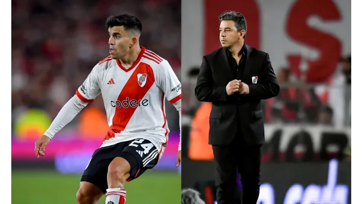 Marcos Acuña llenó de elogios a Marcelo Gallardo.
