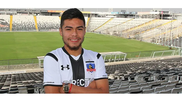 Paulo Díaz jugó en Colo Colo durante el 2015.
