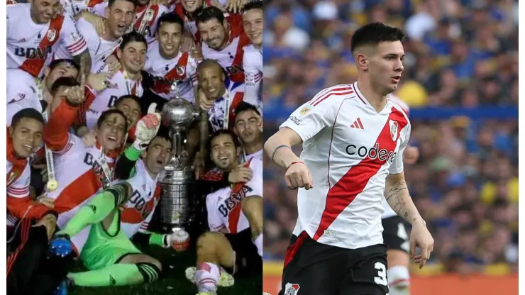 Flores para Mastantuono de una de las figuras del River 2015.
