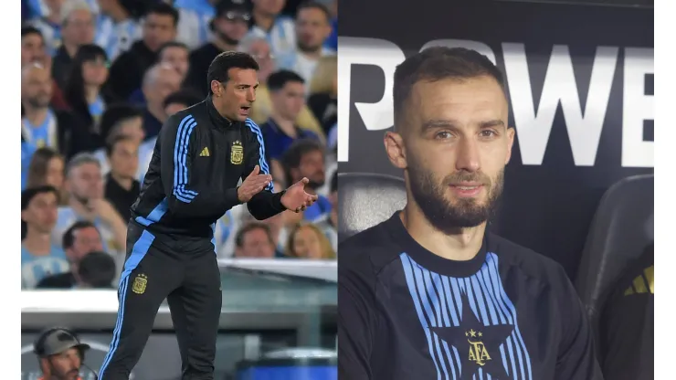 Lionel Scaloni volvió a destacar a Germán Pezzella (Fotos: IMAGO y Getty).
