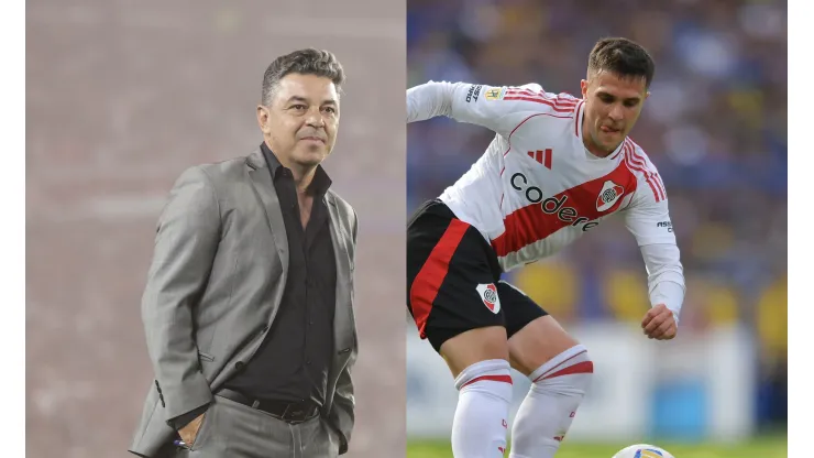 Gallardo se refirió a la salud de Bustos (Fotos Getty y Diego Haliasz).
