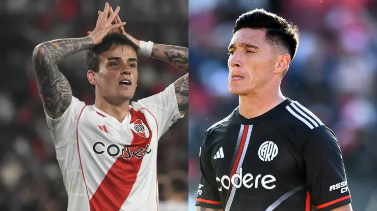 Fonseca y Kranevitter son dos de los que podrían irse de River (Fotos: Imago y Getty)
