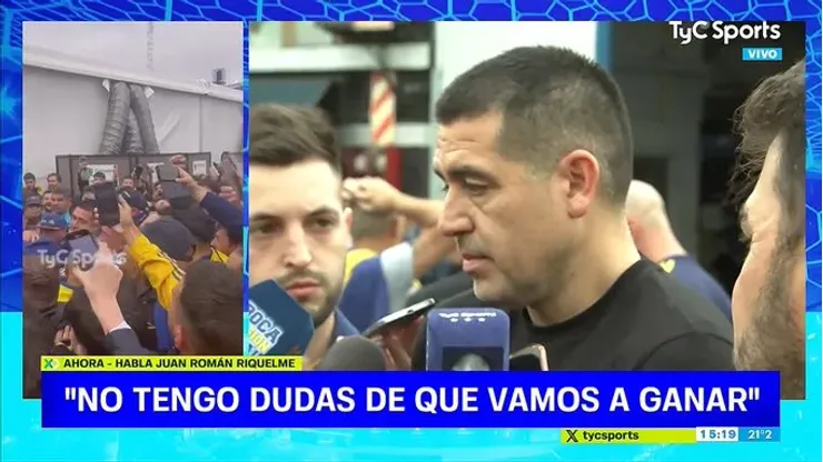 Riquelme en TyC Sports