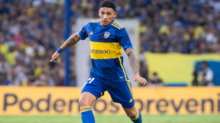 Ezequiel Fernández, en Boca.
