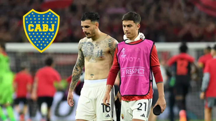 La Roma tomó una decisión con Dybala y Paredes, y Boca está atento. 
