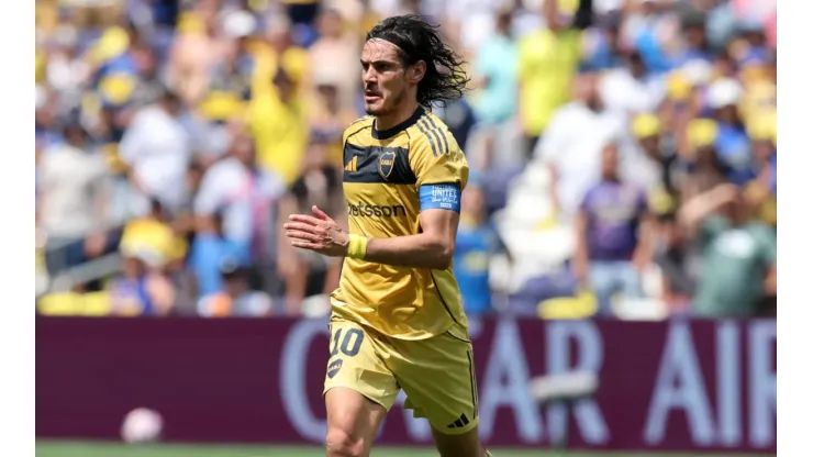 Cavani será el capitán de Boca ante Atlético Tucumán. (Getty Images)