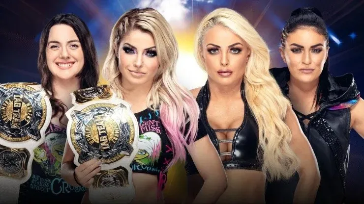 WWE Women’s Tag Team Champions: Alexa Bliss &amp; Nikki Cross vs. Mandy Rose &amp; Sonya Deville