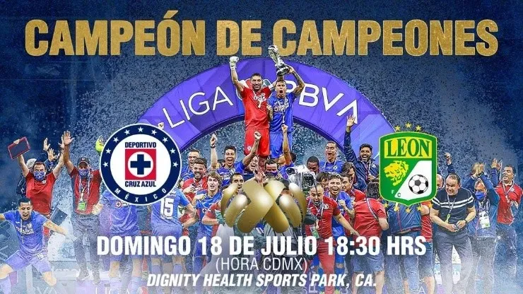 Cruz Azul buscará sumar su segundo título de la temporada ante León. (Foto: Cruz Azul)