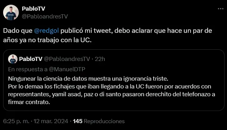 Captura Twitter.